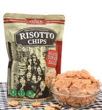 Load image into Gallery viewer, TAVOLA RISOTTO CHIPS Roasted Tomato Basil 84g