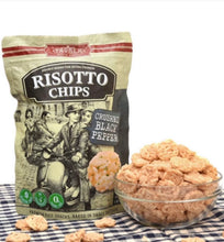 Load image into Gallery viewer, TAVOLA RISOTTO CHIPS Crushed Black Pepper 84g