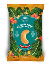Load image into Gallery viewer, TEMOLE KALE CASHEW WAVE PUFFS Salt & Vinegar 50G