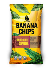 Load image into Gallery viewer, JUNGLEE BANANA CHIPS Chocolate Swirl 75g