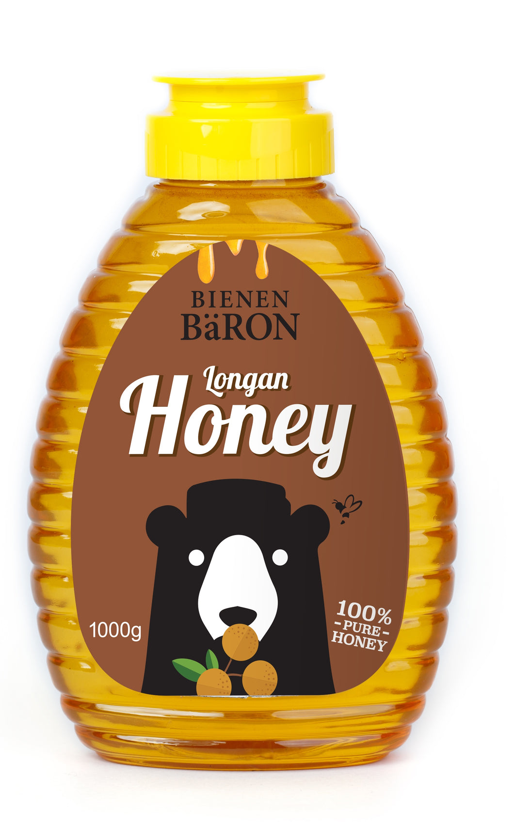 BIENEN BARON PURE HONEY - LONGAN (1000G)