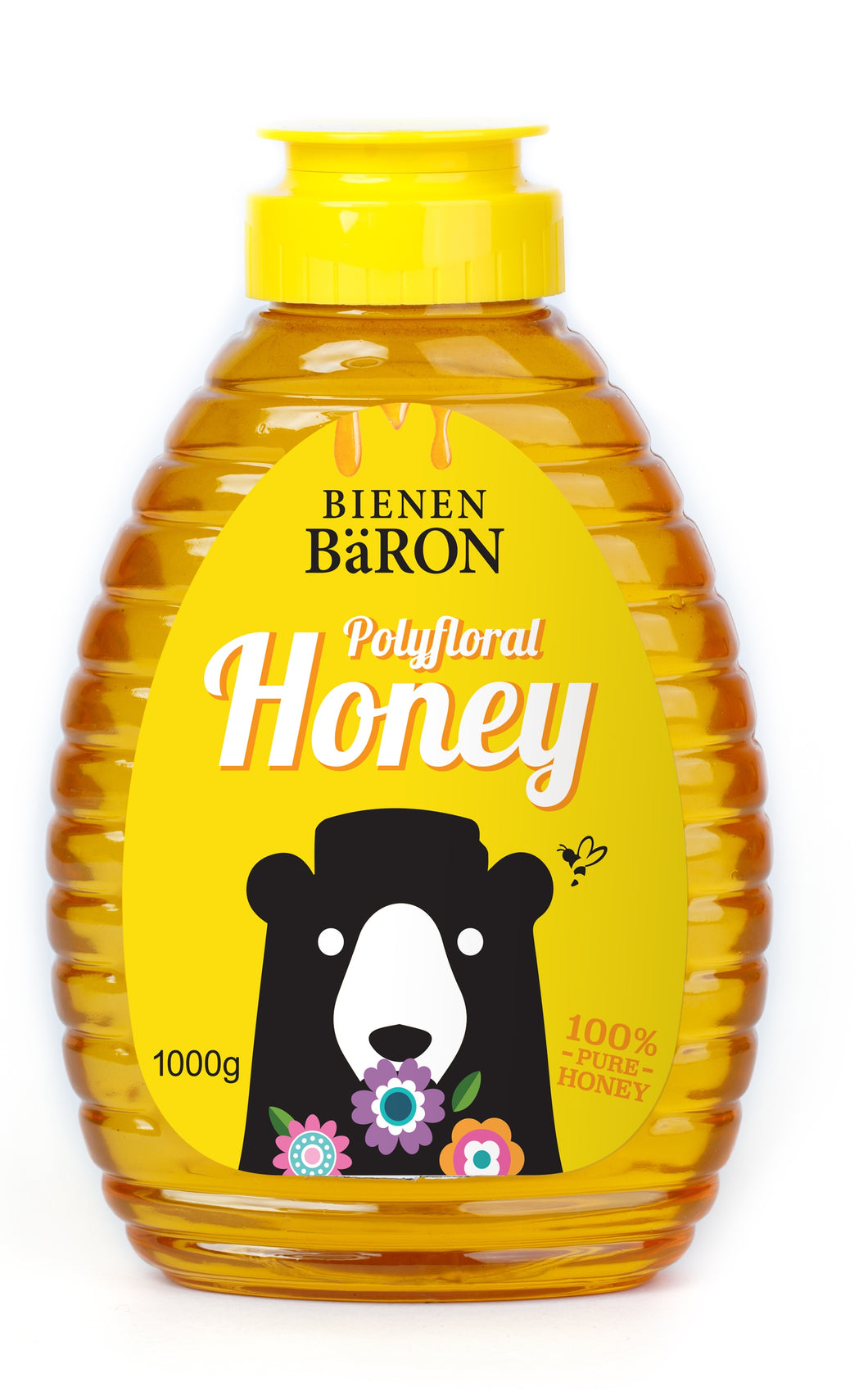 BIENEN BARON PURE HONEY - POLYFLORAL (1000G)