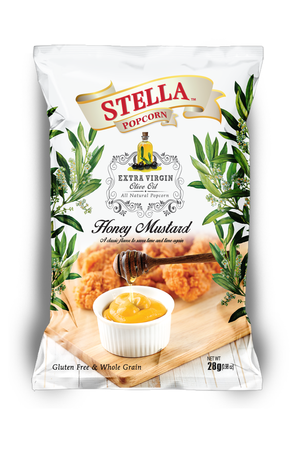 STELLA POPCORN Honey Mustard 28g