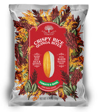 Load image into Gallery viewer, TEMOLE CRISPY RICE QUINOA BITES Tomato Basil 50G
