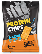 Load image into Gallery viewer, MOMENTUM PROTEIN CHIPS Nacho Cheese 30g
