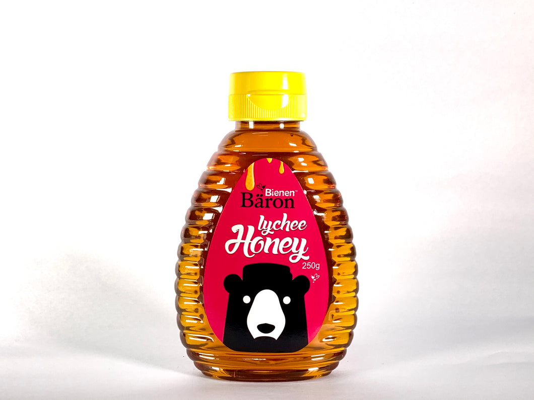 BIENEN BARON PURE HONEY - LYCHEE (250G)