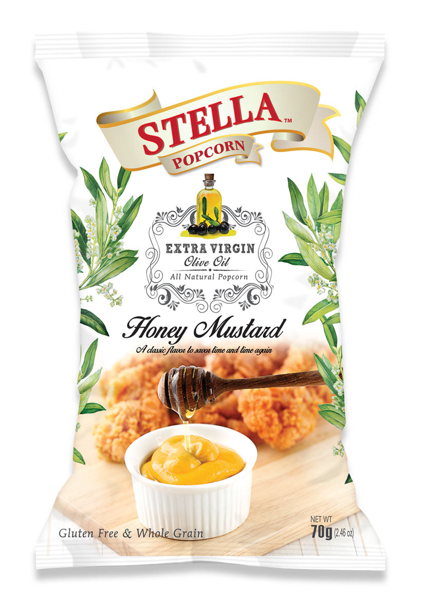 STELLA POPCORN Honey Mustard 70g